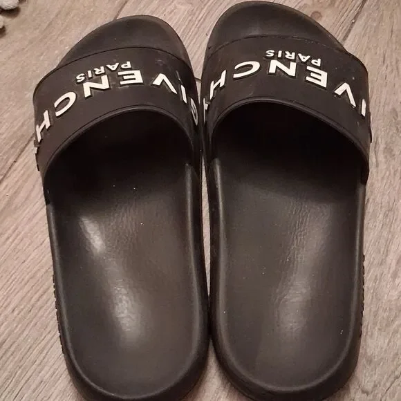 Givenchy Black Slide Sandals for Women Size 39 - Picture 3 of 8